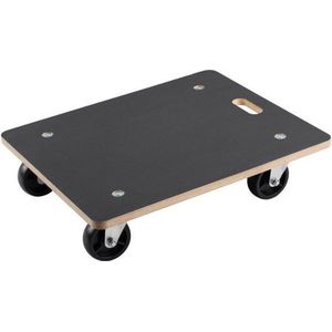 Metafranc - 822020 Transportroller - 590 X 490 Mm - 400 Kg Draagkracht - Zeefdrukplaat - PA-Wielen