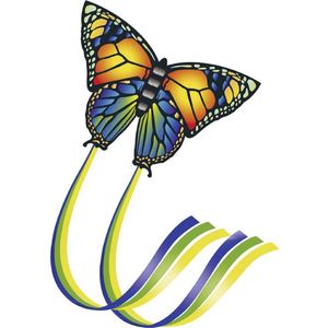 Vlinder vlieger gekleurd 65 x 63 cm