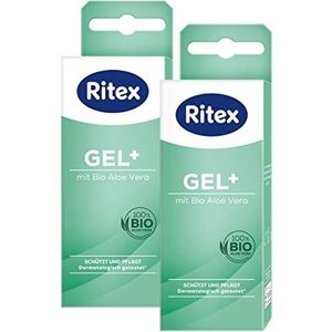 Ritex GEL +, Aloë Vera glijmiddel, op waterbasis, 100 ml, Made in Germany