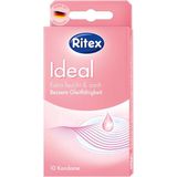 Ritex - 10 Stuks - Condooms - Roze - Natuurkautschuklatex - Cilindervorm