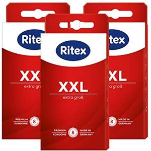 Ritex XXL condoom, extra groot, 24 stuks, Made in Germany