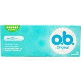 o.b. Tampons Original Super Plus Größe normal für sehr starke Periode, 16 St.