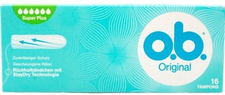 O.B. - Original Super Plus - Tampons - 16 Stuks