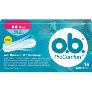 O.B.® ProComfort Mini Tampons -16 stuks