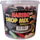 Drop Haribo mix gekleurd 650 gram