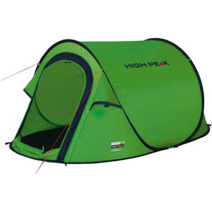 High Peak Vision 2 Instant Tent, uniseks, volwassenen, groen/antraciet, eenheidsmaat