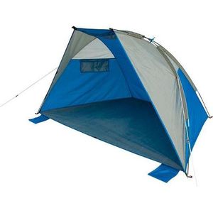 High Peak Strandtent Bilbao 230 X 130 Cm Polyester Blauw/grijs