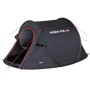 High Peak Pop Up Tent Vision 2 235 X 140 X 100 Cm - Zwart - 2 Persoons