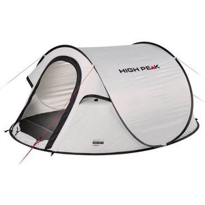 High Peak Vision 2 Pop Up Tent Uniseks Volwassenen, Pearl, eenheidsmaat