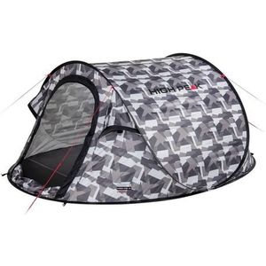 High Peak Vision 3 pop-up tent, uniseks, volwassenen, camouflage, Eén maat