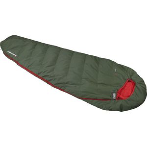 High Peak Pak 600 - Mummieslaapzak - Groen/rood