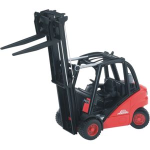 Bruder Linde Heftruck H30D Modelvoertuig 0251 - met Trekhaak en 2 Paletten