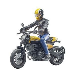 Scrambler Ducati Full Throttle met Chauffeur van Bruder