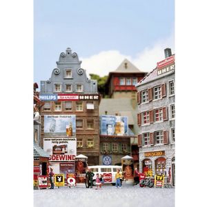 Busch - Werbeplakate-set H0 (Bu6030) - modelbouwsets, hobbybouwspeelgoed voor kinderen, modelverf en accessoires