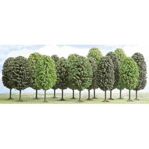 Busch Environnement - BUE6585 – modelspoorbaan – 15 bladeren bomen