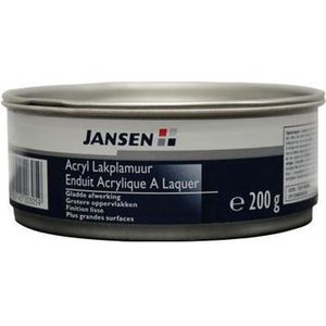 Jansen acryl lakplamuur - 200 gram