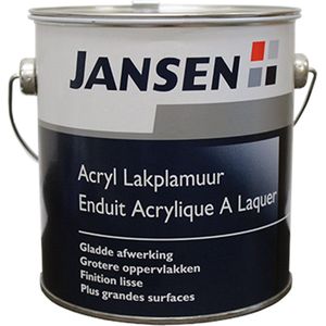 Jansen Acryl Lakplamuur 2,5 KG