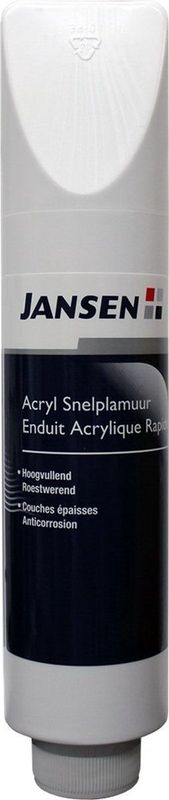 Jansen - Acryl Snelplamuur - Wit - Watergedragen - Direct Inzetbaar