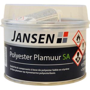 Jansen 2K Polyester Plamuur SA 250 GR