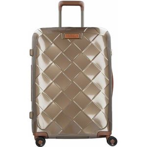 Stratic Leather & More 4-wiel trolley 65 cm champagne