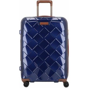 Stratic Leather & More 4-wiel trolley 65 cm blue
