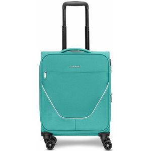 Stratic taska handbagage koffer | handbagage trolley met 4 wielen, een cijferslot, afsluitbare handgreep, stretch vouw, cross-body riem en ritsvak | 40 cm x 21 cm x 55 cm | 2,55 kg