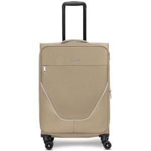 Stratic - Taska - Koffer - Taupe - 74 Liter - 4 Wielen