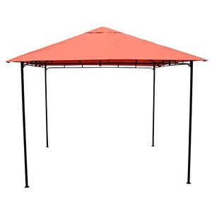 GRASEKAMP Qualität seit 1972 Paviljoen Rimini Flex 3 x 3 m Terra Party Tent Antiek Tuin