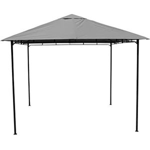 GRASEKAMP Qualität seit 1972 Paviljoen Rimini Flex 3 x 3 m Grijs Party Tent Antiek Tuin