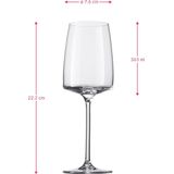 Zwiesel Glas Weingläser Vivid Senses Light & Fresh 360 ml - 2 Stück