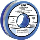 CFH - Soldeertin - Loodvrij - 2,5% Flux - Vloeimiddel - Duitsland