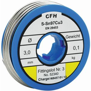 CFH Fitting Soldeer - WL 340 100 Gr / 3,0 mm