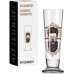 RITZENHOFF 1068240 Heldenfest #4 borrelglas, glas, 52 milliliter
