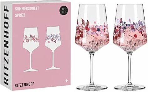 Ritzenhoff - Summer Sonett - Set van 2 Aperitiefglazen - Meerkleurig - 500 ml