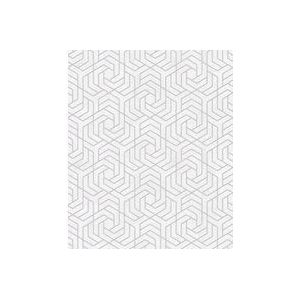 Behang grafisch metallic en betonstructuur - Behang - Muurdecoratie - Wallpaper - Vliesbehang - Assorti 2022-2024 - 0,53 x 10,05 M.