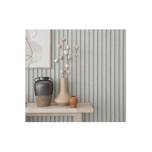 Vliesbehang Botanica Streep Hout-grijs | Vliesbehang