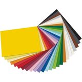 folia Tonpapier, sortierte Farben, 34 x 24 cm, 50 Blatt