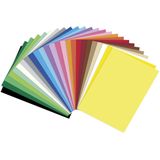 folia Tonpapier, 220 g/m², sortierte Farben, 25 x 35 cm, 25 Bogen
