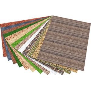 Folia 48109 designpapierblok structuren | assorti | 13 vel