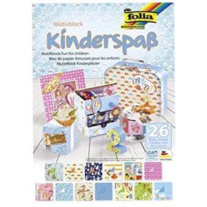 Folia Papierblok mofief kinderspass