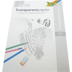 Folia Transparant Overtrekpapier Rol 63x1000 cm
