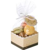 folia PP-Bodenbeutel Kleine Freunde Ostern 7,5 x 7,5 cm 6 St.