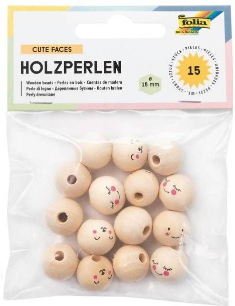 Folia Kralen met gezicht 22981