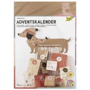 Folia Adventskalender teckel 9382