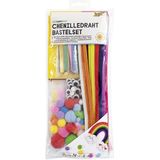 Folia chenilledraad knutselset Rainbow (212 stuks)