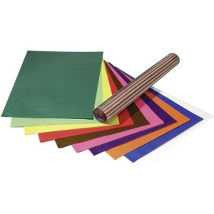 Transparentpapier "Farbig sortiert", 100 Bogen
