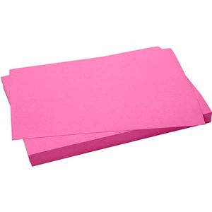 Gekleurd Karton Roze A4 270gr, 100 Vellen