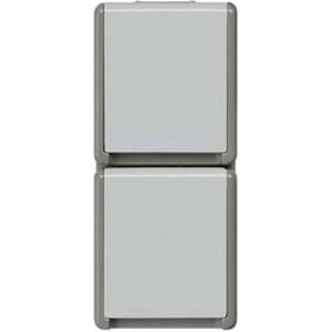 Siemens 5UB4723 2-voudig Grijs Schakelmateriaal 1 stuk(s)