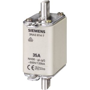 Siemens 3NA38207 NH-zekering zekeringsgrootte = 00 50 A 500 V/AC, 250 V/AC