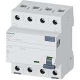 Siemens - 5SV36426 - Aardlekschakelaar - 4-polig - 25 A - Type A